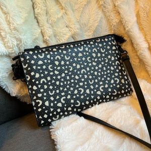 Dagne Dover Essentials Clutch Wallet in Block Party